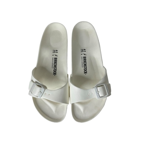 Birkenstock Madrid Essentials EVA in White Women’s 10 Men’s 8 - Picture 3 of 10